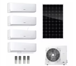 NUOVO Condizionatore d'Aria Solare Ibrido FAV On-Grid 220V con Inverter 36000BTU, Garanzia di 3 Anni, Prodotto in Colorado - Product Image 1