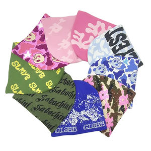 Gorro de Jacquard de algodón con estampado personalizado alto, diseño Reversible, estampado gráfico, bordado, Etiqueta Privada, gorros acrílicos de invierno - Product Image 2