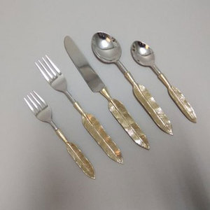 Juego de cubiertos al mejor precio del proveedor del fabricante para restaurantes Cuchara y cuchillo de acero inoxidable Cubiertos para fiestas - Product Image 6