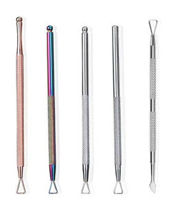 KAAMIR INSTRUMENTS - Empujador de Cutículas de Acero Inoxidable, Profesional, de Alta Calidad, Personalizable, Ligero, Reutilizable y Duradero, Precio de Fábrica - Product Image 4