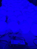 Boule suspendue led dmx 3d