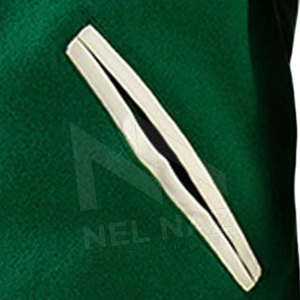 Blouson aviateur en laine pour hommes haute qualité sur mesure Letterman Design décoration de poche sur pied pour l'hiver nouveauté Fast Air - Product Image 5