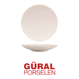 Assiette creuse Gural Athènes en porcelaine fine 26 cm pour restaurants, hôtels et fournitures de gros, vaisselle en gros - Product Image 4