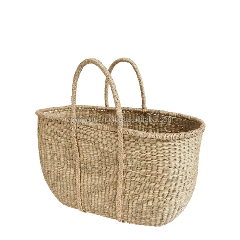 Bán Buôn Cỏ Biển Tote Túi Túi Xách Đẹp Tùy Chỉnh Handmade Cho Bãi Biển, Mua Sắm, Kỳ Nghỉ Made Trong Vinacraft Việt Nam