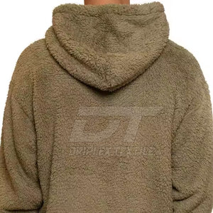 Latest Design <b>Men's</b> <b>Sherpa</b> <b>Hoodies</b> Basics Cotton Blended <b>Hoodies</b> OEM Service <b>Men's</b> <b>Sherpa</b> <b>Hoodies</b> - Product Image 5