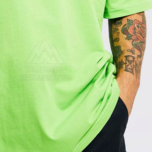 Camiseta ligera de gran tamaño de secado rápido 100% algodón suelta ajuste impreso Diseña tu propia camiseta de gran tamaño para hombres - Product Image 6