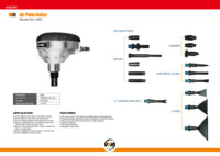 AN2 Cloueur pneumatique personnalisable, support OEM, diamètre max. clou 13mm, garantie 1 an, 0.95kg, 100x82x130mm, fabriqué à Taïwan