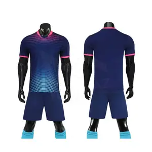 OEM personalizable sublimado impreso uniforme de fútbol al por mayor tasa Francia camisetas de fútbol de alta calidad desgaste de fútbol - Product Image 1