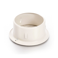 Grilles d'aération des climatiseurs Grille d'aération ronde externe pour plafond Diffuseur d'aération de toit en aluminium pour systèmes HVAC
