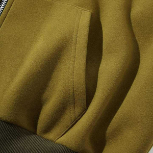 Meilleure qualité sweat à capuche zippé hommes Boxy surdimensionné sweat à capuche zippé Streetwear lavage à l'acide en détresse plaine personnaliser hommes sweats à capuche zippés - Product Image 5