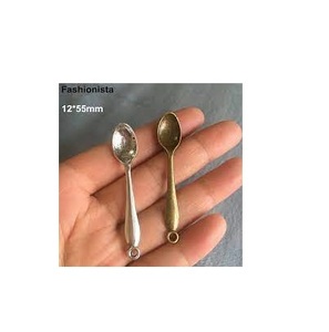 Fourchette cuillère en acier inoxydable faite à la main pour la vaisselle en acier inoxydable mini taille fourchette/cuillère/couteau à beurre - Product Image 1