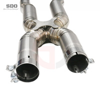 Système d'échappement Catback Valvetronic en titane SDO Performance avec silencieux pour Ferrari Purosangue FUV 6.5L V12 2023+