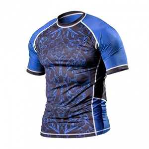 Fabricante de diseño personalizado de manga larga de compresión Rash Guard para hombres transpirable-Venta en línea - Product Image 1