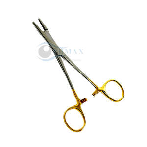 OLSEN Hegar Porte-aiguille pour suturer avec poignée antidérapante et ciseaux pointus Porte-aiguille professionnel OLSEN Hegar - Product Image 1