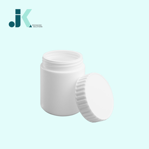 Envase de plástico de color blanco vacío Frasco de plástico HDPE del fabricante de Vietnam 250ml M0296 - Product Image 3