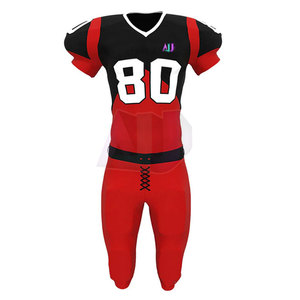 Conjunto de Uniforme de Fútbol Americano Transpirable y Duradero con Manga Corta y Tela Suave para Entrenamiento y Partidos - Product Image 1