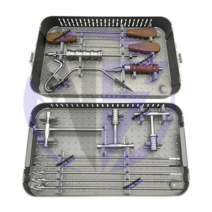 Sistema de Clavos Intramedulares Autoblocantes para Húmero, Juego Completo de Instrumentos Quirúrgicos de Acero para Fijación de Traumatismos, Herramientas de Venta Ortopédica - Product Image 1