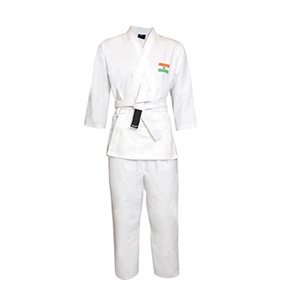 Uniforme de Taekwondo Profesional Personalizado, Nuevo, Blanco, para Entrenamiento de Artes Marciales - Product Image 2