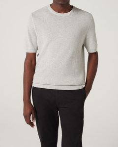 สเวตเตอร์ถักสำหรับผู้ชายที่ใส่สบาย & เป็นมิตรกับสิ่งแวดล้อมเสื้อสวมหัวถักด้วยผ้าคอตตอนและขนสัตว์100% พร้อมโลโก้และเย็บปักถักร้อยแบบกำหนดเอง - Product Image 3