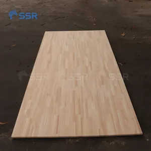 SSR VINA-Planche de joint de doigt en bois d'hévéa (Hevea)-1220x2440mm planches de joint de doigt en bois d'hévéa 30 mm vietnam