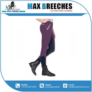 Culotte d'équitation à siège intégral en silicone pour femmes de haute qualité Jodhpurs à bas prix pour les vêtements de sport de course de sécurité - Product Image 4