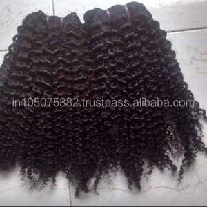 Virgen R.S.D Extensiones de cabello rizado grueso indio - Product Image 1