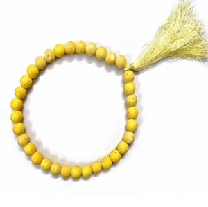 Cuentas de perlas de cristal de piedra de cristales borla islámica Tasbih con 33 piezas Tasbih oración islámica Ramadán Tasbeeh para oraciones musulmanas - Product Image 2