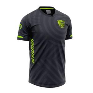 Ensembles de vêtements de football pour hommes à col en V 2026, impression numérique personnalisée de haute qualité, maillots de football respirants avec service OEM - Product Image 4