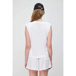 Camiseta sin Mangas Vatka, Corte Casual, Transpirable, 100% Algodón, Seda, Temporada de Verano, Estampado Sólido, Decoración con Logotipo Disponible, Tallas XS, XXS, XL - Product Image 6