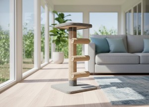 Rascador de lujo Amistar de alta calidad para gatos y gatitos de todas las razas y tamaños. - Product Image 2