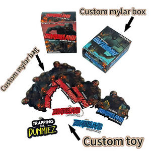 Sacs en Mylar Exotiques Personnalisés avec Coffret et Jouet, Sac en Mylar Découpé à la Forme Irrégulière Spéciale avec Boîte - Product Image 4