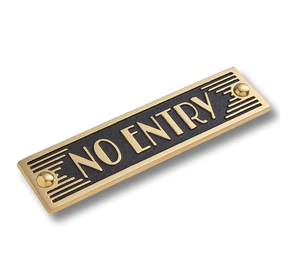 Lo último en latón náutico para letreros de pared Placa de nombre de metal con acabado elegante a precios al por mayor - Product Image 2