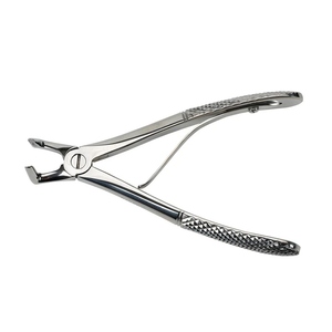 Pinza de Extracción de Ángulo Recto para Animales Pequeños, Instrumento Quirúrgico Dental Manual, Pinza de Tejido de Acero para Perros y Gatos - Product Image 1