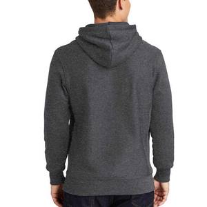 Sudadera con capucha de invierno para hombre, forro polar de alta calidad, mezcla de poliéster/algodón, logotipo personalizado, transpirable, antiarrugas, con cremallera - Product Image 2