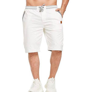 Pantalones cortos transpirables de secado rápido 100% algodón ecológicos para hombre, pantalones cortos de tenis, pantalones cortos deportivos informales para exteriores, Verano - Product Image 4