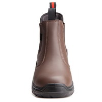 Chaussures de sécurité d'hiver personnalisées pour le soudage, bottes de travail à embout d'acier avec matériau anti-perforation en cuir + PU pour hommes - Pakistan