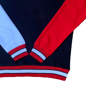 Sweat-shirt unisexe à col rond personnalisé pour l'hiver, Black Lives Matter, logo en chenille OEM, lavage à l'acide, broderie 3D, détails côtelés - Product Image 5