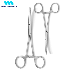 Ensemble de 4 pinces chirurgicales Kelly de différentes tailles Pinces hémostatiques manuelles de dernière conception avec caractéristiques hémostatiques droites et incurvées - Product Image 4