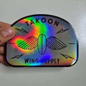 Etiqueta de holograma de vinilo holográfico de impresión UV impermeable hecha a medida para decoración resistencia de tinta UV mínimo 100 Uds - Product Image 1