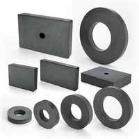 Anneau de ferrite radial aimant de haut-parleur OEM épaisseur permanente aimant industriel Chine vente chaude taille personnalisée personnalisée