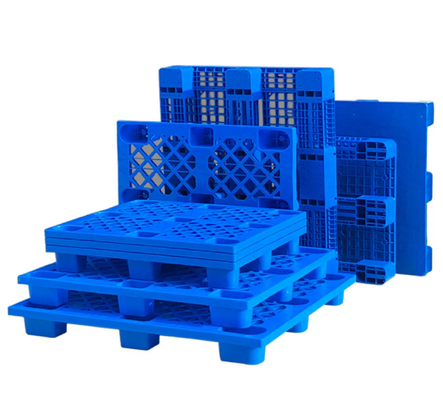 Wholesale Plastic Pallets Heavy Duty Single Sided Pallets Plastic Warehouse Reusable Plastic Pallets