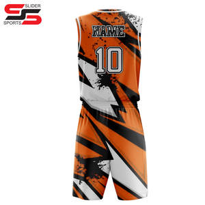 Custom Stitched Cool Designs Breathable Clothes Reversible Basketball Wear Uniform Mens Basketball Sublimation Jersey - Product Image 2