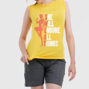 Haute qualité femmes débardeur grande taille coton/fibre de bambou séchage rapide sans manches débardeur vêtements de sport course Singlet pour les filles - Product Image 1