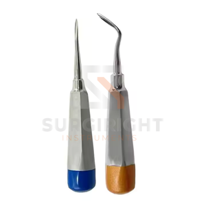 Pinces dentaires chirurgicales en acier inoxydable ensemble de 3 pièces pour l'extraction des dents et la source d'alimentation manuelle de l'ascenseur de racine - Product Image 4