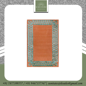 Best Quality Eco-Friendly Hand Tufted Wool Carpet Unique Abstract Design Machine Made for Sale - Product Image 4