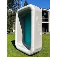 Piscine gonflable ipgo style inflatable swimming pool avec toboggan pour jardin été jeux d’eau famille