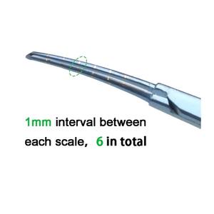 Pinzas de Capsulorrexis para Cirugía Oftálmica Inamura, Instrumentos Quirúrgicos Manuales Reutilizables, Puntas de Acción Cruzada, Base Quirúrgica - Product Image 2