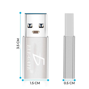 Adaptateur OTG USB mâle vers Type C femelle, convertisseur d'alimentation, chargeur pour téléphone portable, appareil photo, ordinateur de bureau, jeux, tout neuf - Product Image 5