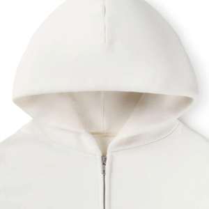 Sweat à capuche pour homme 300 grammes, sweat à capuche imprimé en relief, nouveau produit au prix d'usine, doublure en soie, technique lavée, motif vierge à capuche - Product Image 2