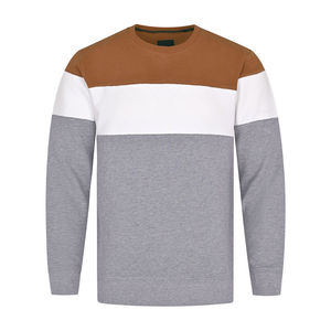 Sweat-shirts pour hommes tendance, 100% coton molletonné, haute qualité, nouveau style, surdimensionné, lourd, col rond - Product Image 1